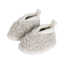 Merino Sheepskin Baby Booties Cloud