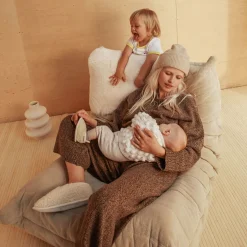 Merino Sheepskin Mama Booties Milk