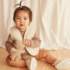 Merino Snuggle Vest Milk