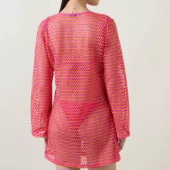 Mesh Effect Kaftan
