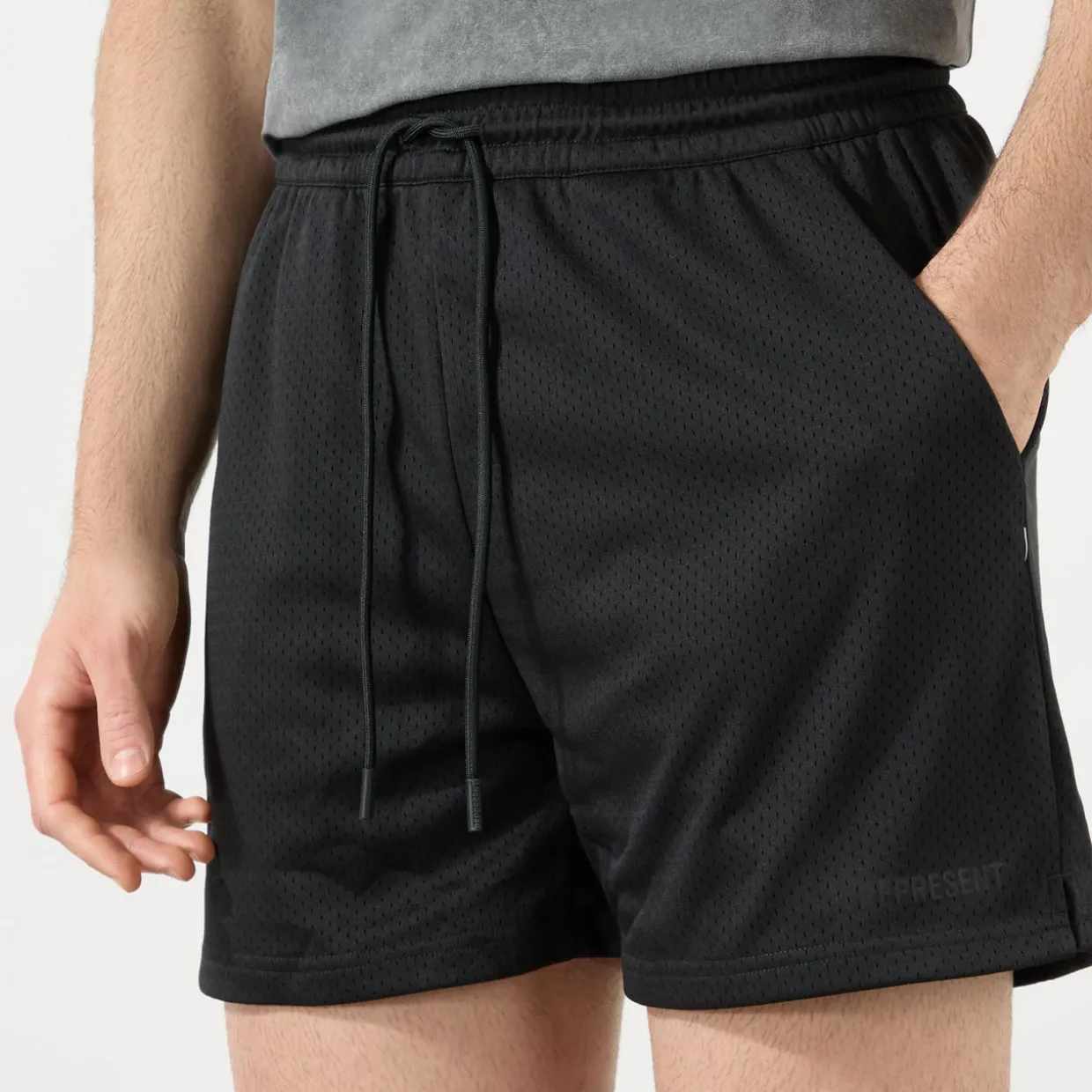 Mesh Logo Shorts