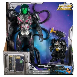 Metal Force Brainiac vs. Batman Action Figure Pack 30cm