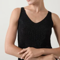 Metallic Knit Cami