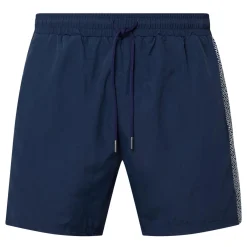 Metallic Logo Drawstring Shorts