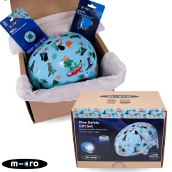 Micro Dino Three-Piece Safety Gift Set