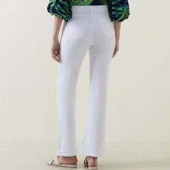 Mid-Rise Flared Jeans