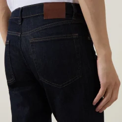 Mid-Rise Slim Leg Jeans