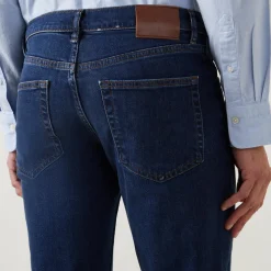 Mid-Rise Slim-Fit Jeans