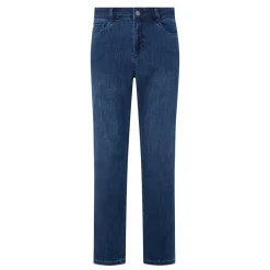 Mid-Rise Straight Jeans