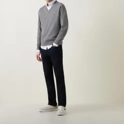 Mid-Rise Straight Leg Jeans