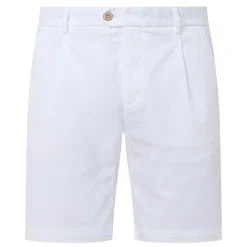 Mid-Rise Straight Leg Shorts