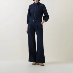 Mid-Rise Wide Leg Jeans