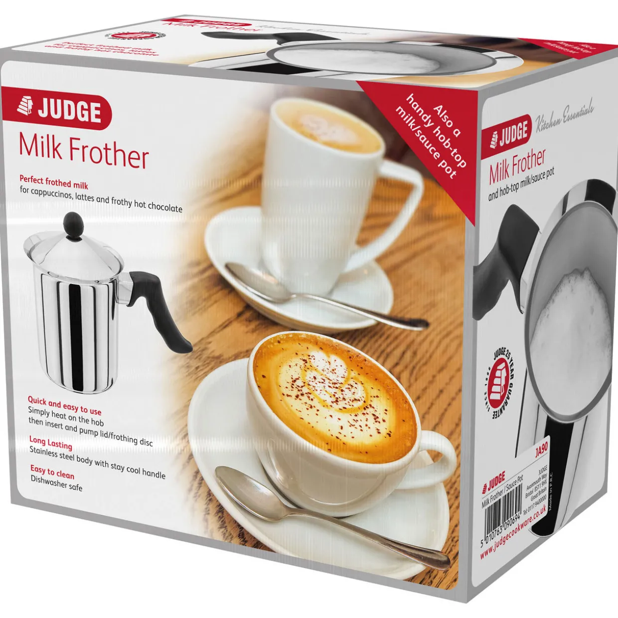 Milk Frother-Sauce Pot