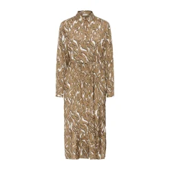 Mille Animal Print Shirt Dress