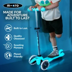 Mini Deluxe Glow Scooter