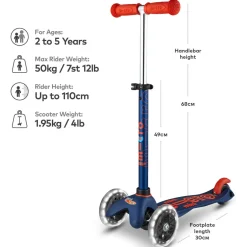 Mini Micro LED Scooter