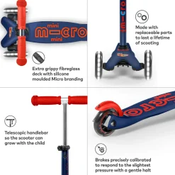 Mini Micro LED Scooter