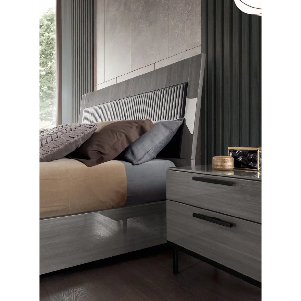 Minnelli Bed Frame and Headboard 6ft - Super King
