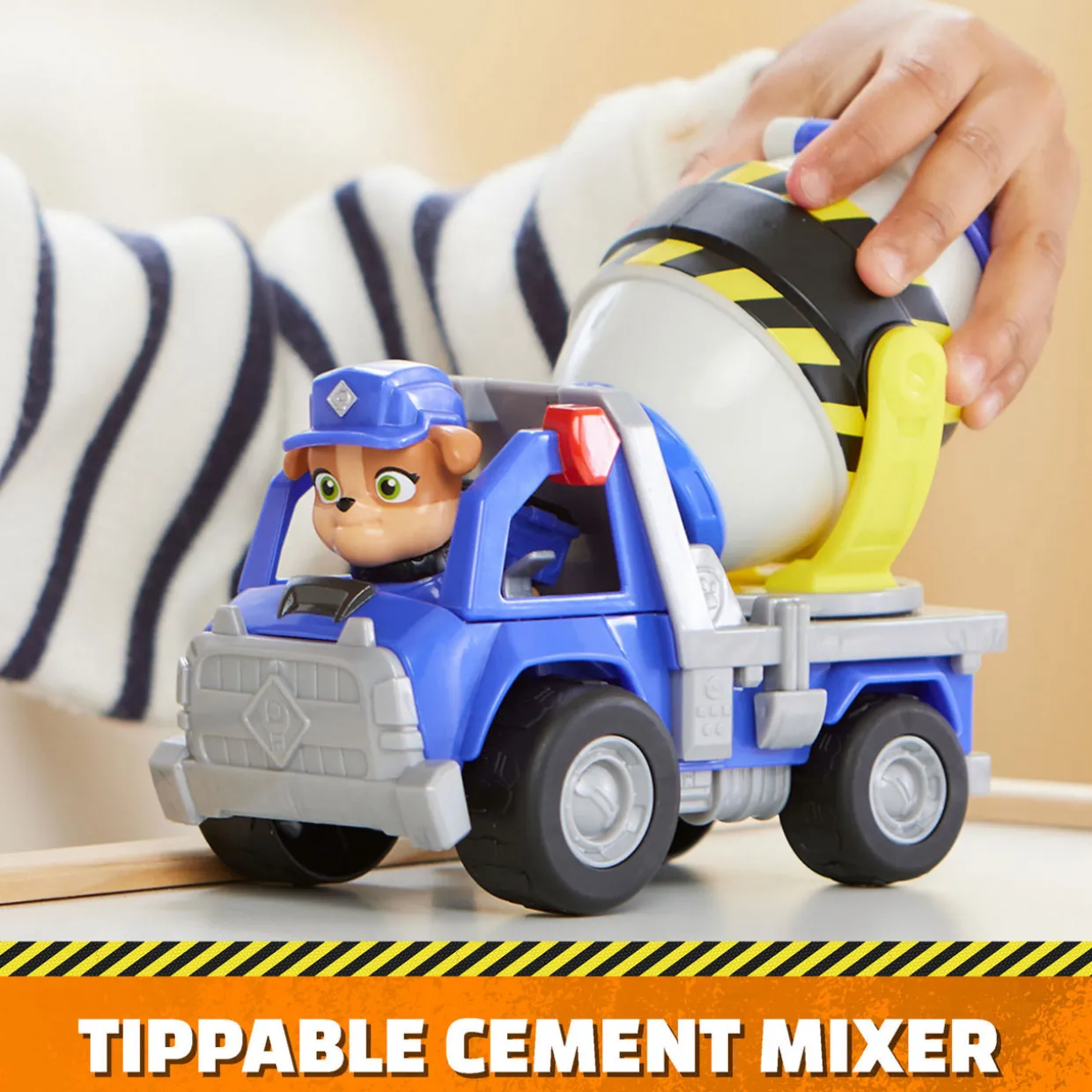 Mix’s Cement Mixer Toy Truck Set