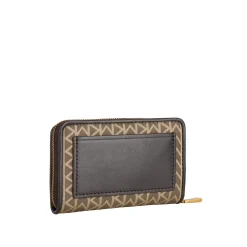 MK Logo Zip Around Wallet