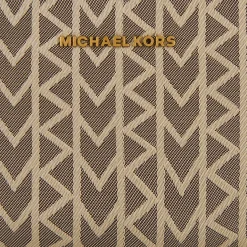 MK Logo Zip Around Wallet
