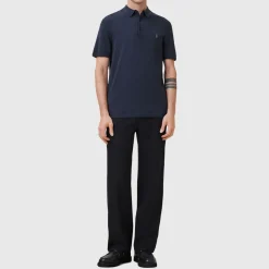 Mode Logo Knit Polo Shirt