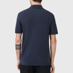 Mode Logo Knit Polo Shirt