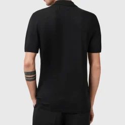 Mode Logo Knitted Polo Shirt