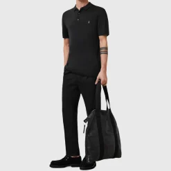 Mode Logo Knitted Polo Shirt