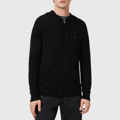 Mode Logo Zip-Through Sweater