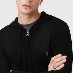 Mode Logo Zip-Through Sweater
