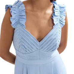 Moira Ruffle Wide Leg Jumpsuit