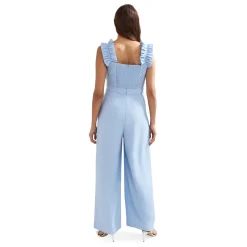 Moira Ruffle Wide Leg Jumpsuit