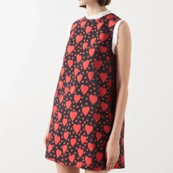 Mon Coeur Jacquard Mini Dress