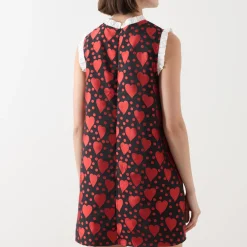 Mon Coeur Jacquard Mini Dress