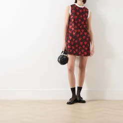 Mon Coeur Jacquard Mini Dress