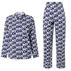 Monogram Logo Print Pyjama Set