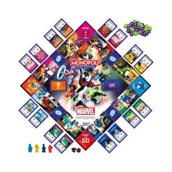 Monopoly Flip Edition: Marvel