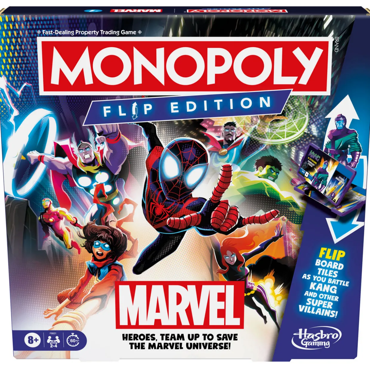Monopoly Flip Edition: Marvel