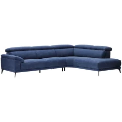 Montero 5-Seater RHF Corner Sofa Navy