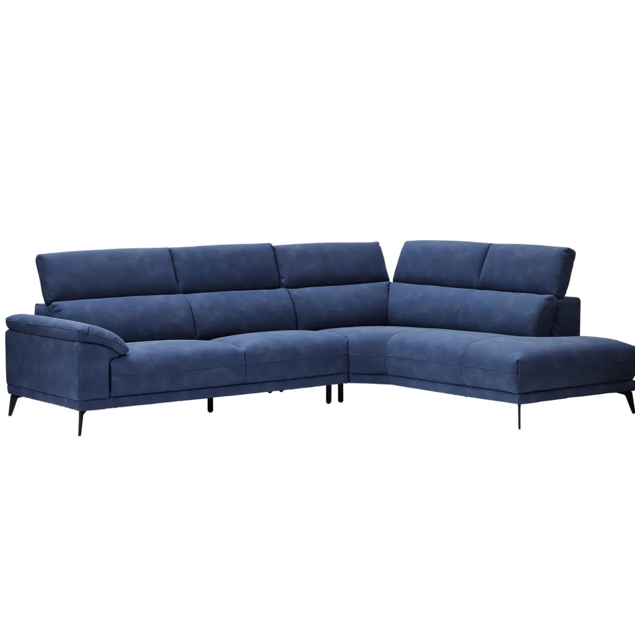 Montero 5-Seater RHF Corner Sofa Navy