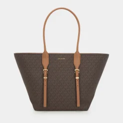 Moore Logo Print Large Tote Bag
