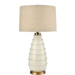 Morton Dotted Ceramic Table Lamp
