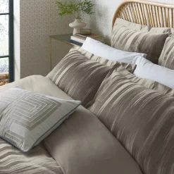 Motion Duvet Cover Steel