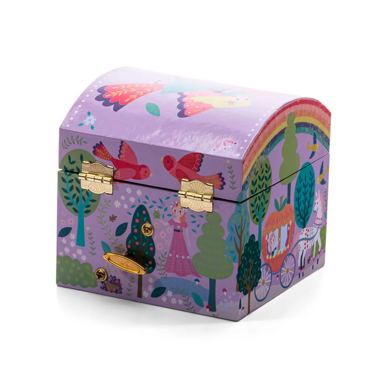 Musical Fairy Tale Dome Jewellery Box