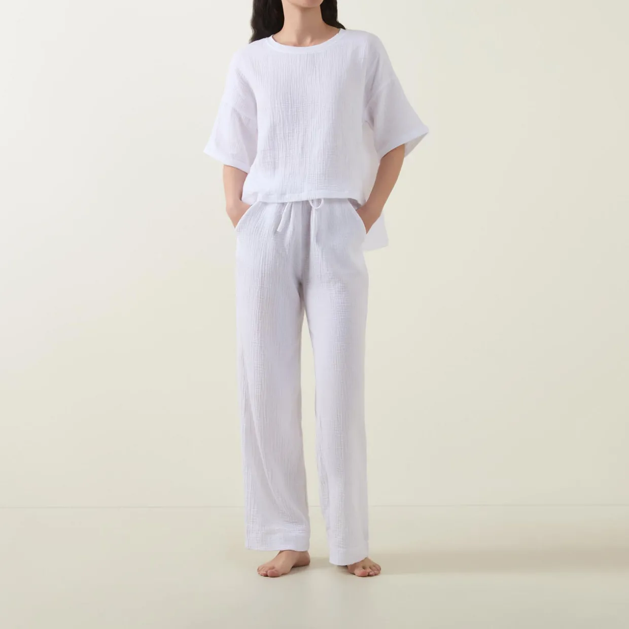 Muslin Pyjama Top