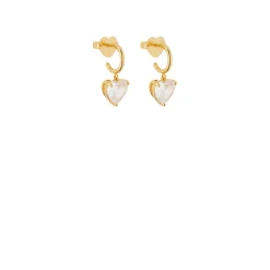 My Love Heart Huggie Earrings