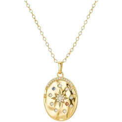 My Sun, Moon & Stars Locket Necklace
