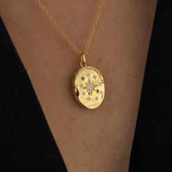My Sun, Moon & Stars Locket Necklace