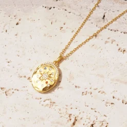 My Sun, Moon & Stars Locket Necklace